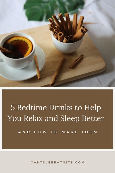 Best Tea For Sleep, Large Meals, Night Time Tea, Bedtime Tea, Tea Before Bed, Drink Before Bed, Sleep Drink, Sleep Hygiene, Spiced Drinks