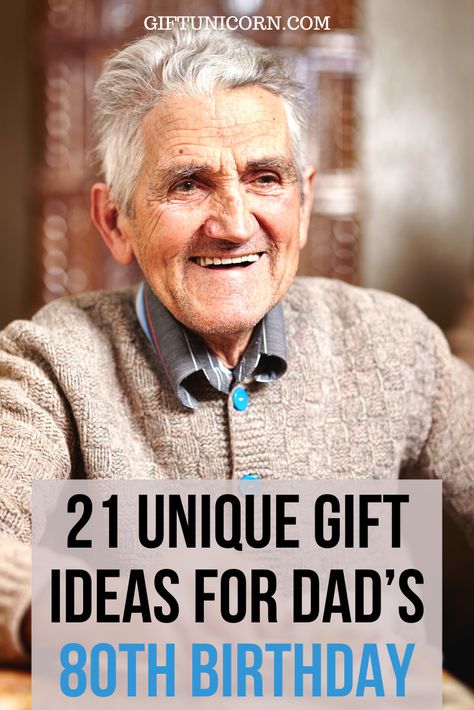 Reaching 80 years of age is a pretty big deal. Searching for the perfect birthday gift for your father who’s about to turn 80 years means that you’ll want to give him something thoughtful, unique, and worthy of this momentous occasion. Check out this comprehensive list of great gifts that your 80-year-old dad will love! #80years #80yearold #80thbirthday #turning80 #birthdaygiftsfordad #giftsfordad Gifts For 80 Year Old Man, 80th Birthday Party Ideas For Dad, Old Man Birthday, Gifts For Elderly, Parents Christmas, Christmas Gifts For Parents, Dad's Birthday, Father Birthday, 80th Birthday Party