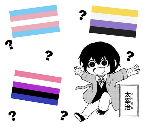 Trans And Nonbinary Flag, Genderfuild Flag, Genderfluid Character Design, Gender Fluid Art, Genderfluid Pfp, Genderfluid Character, Genderfluid Art, Anime Goth Boy, Genderfluid Wallpaper