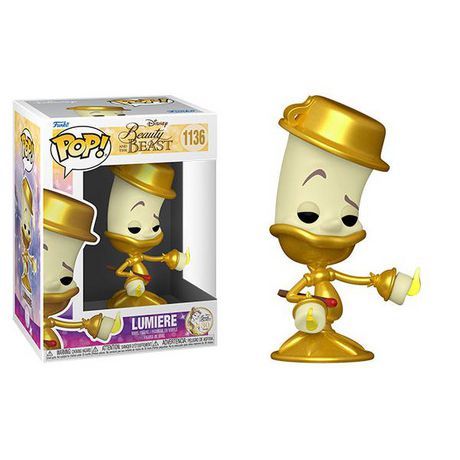 Buy Funko POP Disney: Beauty & Beast- Lumiere Vinyl Figure from Walmart Canada. Shop for more Bobble heads & vinyl figures available online at Walmart.ca Funko Display Ideas, Lumiere Beauty And The Beast, Fera Disney, Игрушки Funko Pop, Best Funko Pop, Pop Figurine, The Beauty And The Beast, Funko Pop Dolls, Funk Pop