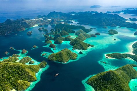 The 51 Most Beautiful Places in the World | Condé Nast Traveler Raja Ampat Aesthetic, Sustainable Interior, Bali Lombok, Raja Ampat, Plitvice Lakes National Park, Plitvice Lakes, Breathtaking Places, Tromso, Places In The World