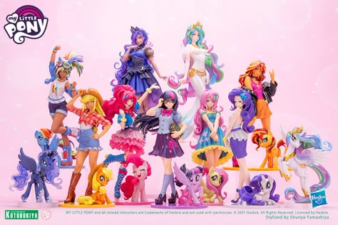 Model Kits Hobbies, My Little Pony Figures, Arte Monster High, Celestia And Luna, My Little Pony Princess, My Lil Pony, Princess Celestia, Mlp Equestria Girls, Anime Figurines