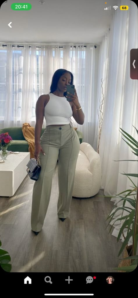 Formal Casual Outfits Black Women, Descent Outfits For Women, Formal Attire Black Women, Cute Business Casual Outfits Black Women Summer, Simple Outfit For Work, Semi Formal Outfit Black Women, Court Outfit Black Women, Professional Outfits Black Women Summer, Clean Look Black Women