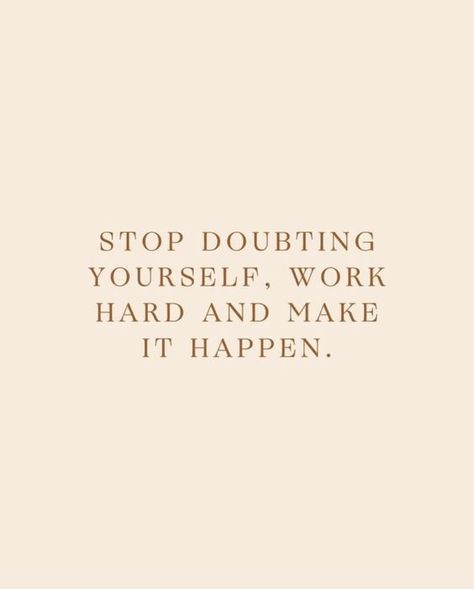 Daydreaming Nude Quotes, Curly Quotes, Stop Doubting Yourself, Wealthy Mindset, Tenk Positivt, Doubting Yourself, Inspo Quotes, Hard Work Quotes, Study Quotes