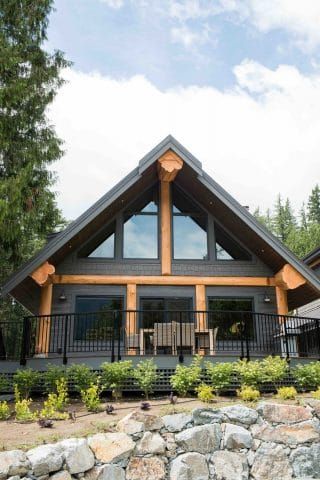 Cabin Kits For Sale, Log Homes Exterior, Log Cabin Exterior, Casas Country, Cabin Style Homes, Modern Log Cabin, Log Home Kits, Log Cabin Kits, Bedroom Barndominium