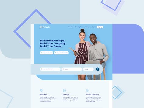 Recruitment Website Design, Job Website, App Interface Design, Web Ui Design, App Interface, Web Layout Design, Web Layout, Website Inspiration, Website Design Inspiration