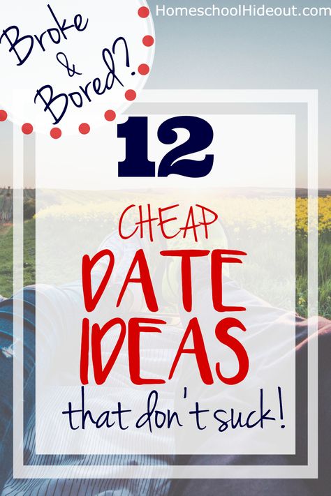 This list of cheap date ideas has me excited about our next date night! Gotta make it happen SOON! #marriage #family #parenting #datenights Date Ideas For Every Month, Date Night Ideas Cheap, Date Night Ideas For Married Couples, Cheap Date Ideas, Find A Boyfriend, Romantic Date Night Ideas, Frugal Family, Homeschool Life, Teaching Life