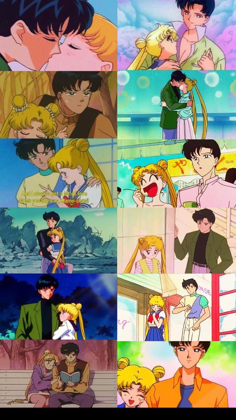 <3 usagi / sailor moon and mamoru / tuxedo mask wallpaper Sailer Moon And Tuxedo Mask, Usagi And Mamo, Sailor Moon Usagi And Mamoru Fanart, Salior Moon And Tuxedo Mask, Mamoru And Usagi Fanart, Sailor Moon And Tuxedo Mask Tattoo, Sailor Moon Boyfriend, Sailor Moon And Tuxedo Mask Fanart, Sailor Moon And Tuxedo Mask Costume