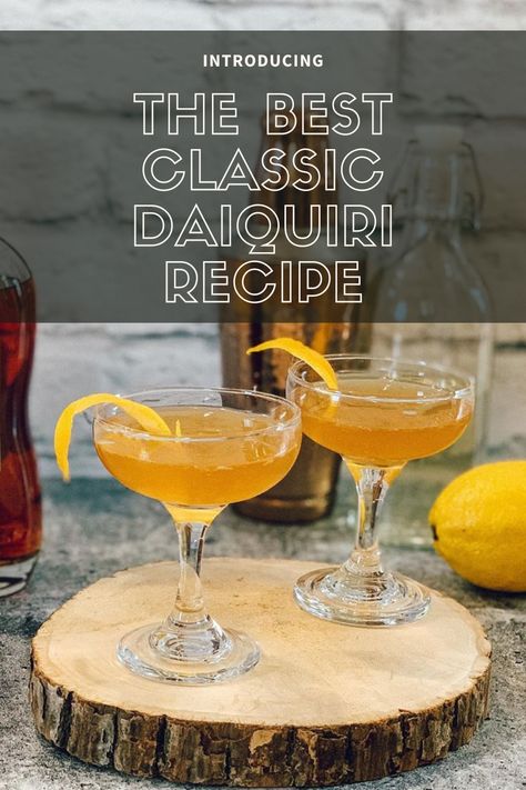 Learn how to make the Daiquiri Estate, a refreshing and simple cocktail featuring Appleton rum, perfect for any occasion. Americano Recipe, Appleton Rum, Negroni Recipe, Cider Sangria, Daiquiri Recipe, Simple Cocktail, Rum Cocktail Recipes, Lime Recipes, Sparkling Cider