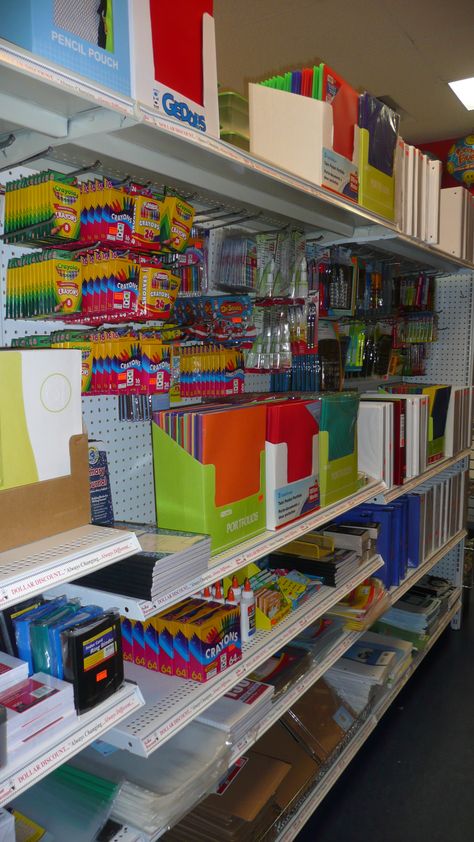 supplies School Supplies Store Interior Design, School Supplies Shop Interior, School Supplies Store, Retail Store Layout, Stationery Store Design, Store Shelves Design, Shop Shelving, Grocery Store Design, Retail Store Interior Design