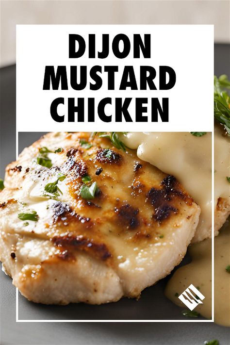 Dijon Mustard Chicken – santokuknives Dijon Mustard Chicken Thighs, Dijon Mustard Chicken, Mustard Chicken Thighs, Maple Syrup Glaze, Cornstarch Slurry, Banana Waffles, Dijon Chicken, Apricot Chicken, Rosemary And Thyme