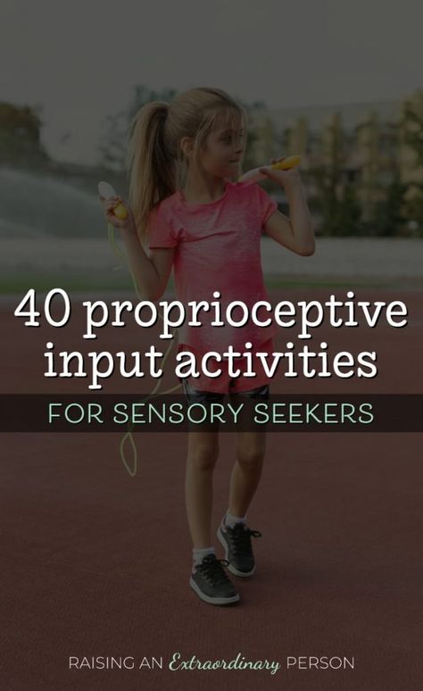 Sensory Seeking Behavior, Sensory Strategies, Proprioceptive Activities, Proprioceptive Input, Pediatric Pt, Tactile Sensory, Sensory Seeker, Infant Lesson Plans, Sensory Therapy