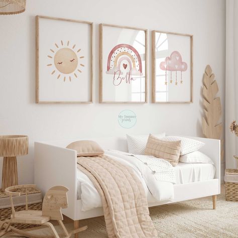 Pink boho nursery