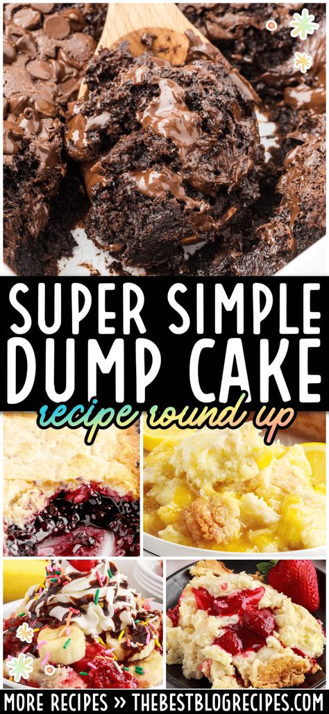 Discover easy dump cake recipes for quick, delicious desserts. Perfect for any occasion with minimal prep and great results! Easy Chocolate Dump Cake, Easy Dump Cake Recipes, Dump Cake Recipes Chocolate, Chocolate Dump, Chocolate Dump Cake, Easy Dump Cake Recipe, Recipes Using Cake Mix, Easter Food Appetizers, Super Easy Desserts