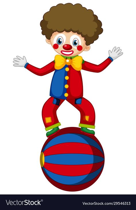 Ball Illustration, Ball Vector, Circus Clown, Big Balls, Arabic Language, Pattern Drawing, Disney Pixar, Pixar, Circus