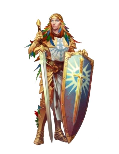 Female Aasimar Paladin or Warpriest of Iomadae - Pathfinder PFRPG DND D&D 3.5 5th ed d20 fantasy Dnd Oath Of Ancients Paladin, Female Aasimar, Cleric Of Eilistraee, Half Elf Paladin, D&d Paladin Art, Ilmater Paladin, Oath Of The Ancients Paladin Female, Aasimar Paladin, Elf Paladin