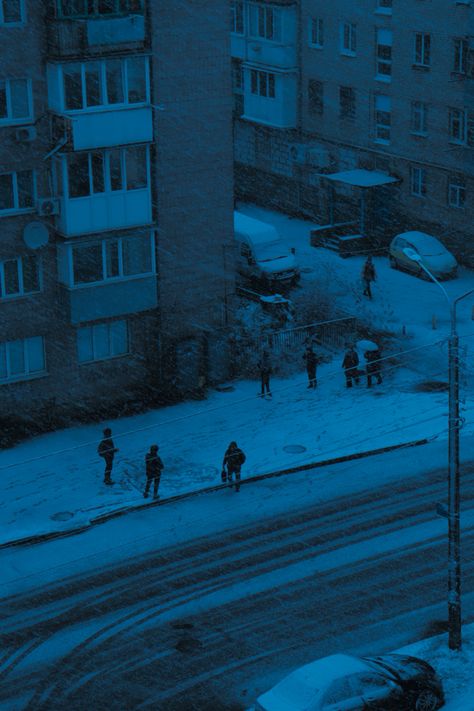 European Aesthetic, Europe Aesthetic, East Europe, Europe Winter, Dark Winter, Arte Obscura, Winter Scenery, Blue Hour, Eastern European