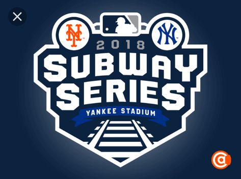 Subways Series at Yankee Stadium - July 20th - 22nd Ny Subway, Subway Series, Sports Design Ideas, Yankee Stadium, Ny Yankees, Game Logo, Juventus Logo, Sports Design, New York Yankees