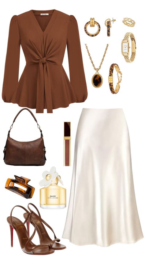 #explore #aesthetic #outfit #fashion #modesty #hijabi #brown #white #fyp #explore #pinterest #chocolate #rich #money #collage #femme #lanadelray #coquette Money Collage, Stylish Outfits Casual, Explore Aesthetic, Estilo Hijab, Modest Casual Outfits, Elegant Outfit Classy, Modesty Outfits, Stylish Work Attire, Rich Money