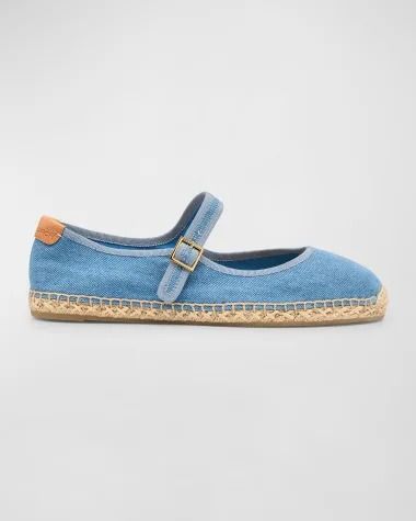 X6JNJ Tory Burch Denim Mary Jane Espadrilles Denim Dresses, Beauty Samples, Denim Clothing, Designer Denim, Pre Fall Collection, Denim Design, Denim Outfit, Ulla Johnson, Free Bag