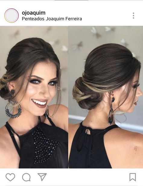 Sanggul Modern, Wedding Hair Up, Mother Of The Bride Hair, Bridal Hair Updo, Homecoming Hair Down, Bridesmaid Hair Updo, Wedding Hair Inspiration, Penteado Cabelo Curto, Bridesmaid Hairstyles