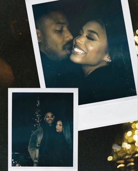 Image Couple, Couple Romantic, Photo Polaroid, Black Relationship Goals, Lori Harvey, Michael B Jordan, Black Love Couples, Couples Vibe, Black Couples Goals