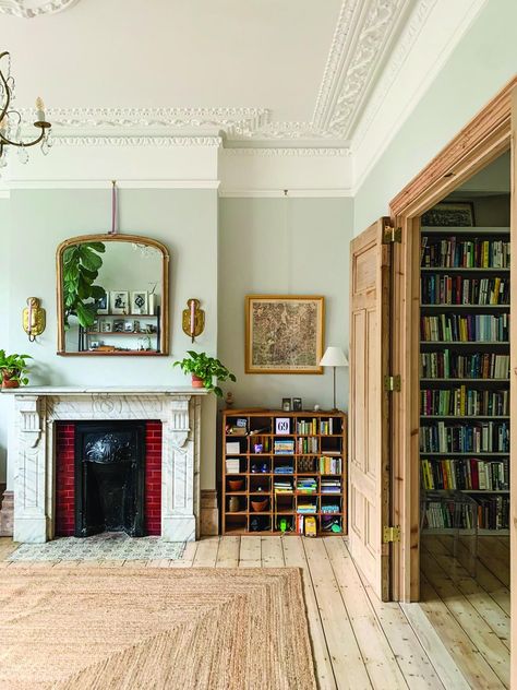 Victorian Skirting Board, Victorian Terrace Renovation, The Grit And Polish, Grit And Polish, Victorian Terraced House, Victorian Renovation, Victorian Terrace House, Victorian Living Room, Victorian Home Interior