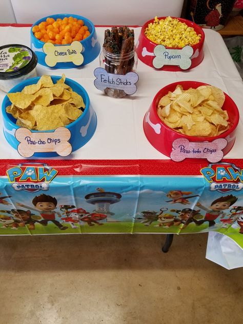 Dollar tree Paw Patrol Party Paw Patrol Birthday Decorations, Paw Patrol Party Decorations, 4de Verjaardag, Paw Patrol Birthday Theme, Dog Themed Birthday Party, Paw Party, Paw Patrol Birthday Cake, Puppy Birthday Parties, Paw Patrol Birthday Party