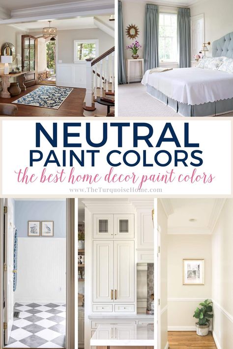 Neutral colors offer unparalleled versatility. Here are the top 15 best neutral paint colors that work nearly anywhere and everywhere! Sherwin Williams Alabaster White, Popular Neutral Paint Colors, Things Paint, Backsplash Trends, Best Neutral Paint Colors, Blue Gray Paint Colors, Neon Paint, Blue Gray Paint, Popular Paint Colors