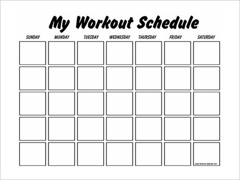 Workout Schedule Template – 10+ Free Word, Excel, PDF Format Download! | Free & Premium Templates Workout Schedule Template, Workout Calendar Printable, Workout Plan Template, Fitness Journal Printable, Beauty Routine Schedule, Weekly Workout Schedule, Workout Template, Printable Workout, Personalized Workout Plan