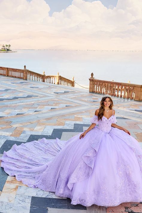 PR30161-lilac-b Pastel Prom Dress, Plus Prom Dresses, Quinceanera Dresses Red, Purple Quinceanera Dresses, Quinceañera Dresses, Sweet Sixteen Dresses, Glitter Prom Dresses, Classic Prom Dress, Red Quinceanera Dresses