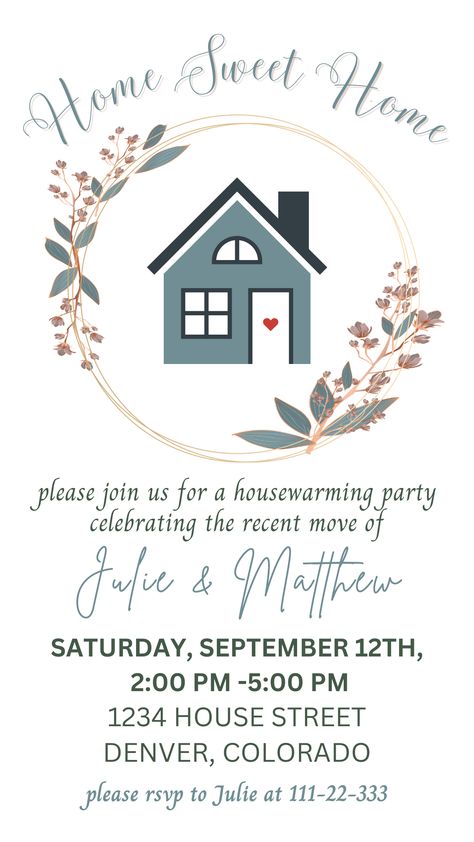 New House Party Invitation, Digital House Warming Invitations, Home Inogration Invitation, House Warming Card Template, Homewarming Invitation Card, New Home Invitation Card Design, House Warming Invitation Card Design Templates, House Inauguration Invitation Card, House Warming Background