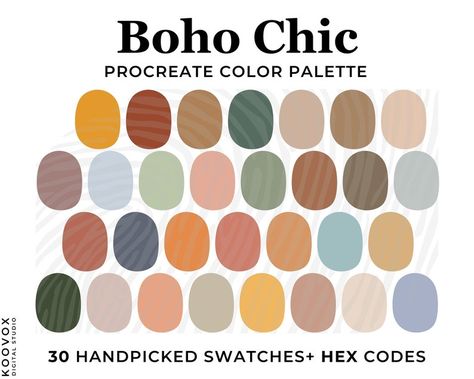 procreate color palette with hex codes. Cottagecore Color Palette Procreate, Procreate Swatches Cottage core vibes, Color Scheme, boho cottagecore, procreate Palette Hex codes, INTERIOR ILLUSTRATION COLOR PALETTE, 
BOHO COLOR PALETTE FOR PROCREATE, Boho Color Palette for Procreate, Modern Boho Procreate swatches, HEX Codes, Boho Chic Color Palette, Bohemian Color Scheme, Soft Muted Boho

COTTAGECORE PROCREATE COLOR PALETTE NEUTRAL

aesthetic vintage cottage core vibes Boho Chic Color Palette, Bohemian Color Scheme, Chic Color Palette, Procreate Tools, Color Palette For Procreate, Boho Color Palette, Procreate Palette, Independent Lifestyle, Color Palette Living Room