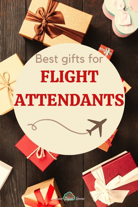 Gift Ideas For Flight Attendants, Flight Attendant Gifts Ideas, Gifts For Flight Attendants, Themed Christmas Gifts, Airplane Gift Ideas, Flight Attendant Gifts, Travel Themed Gifts, Aviation Decor, Best Travel Gifts