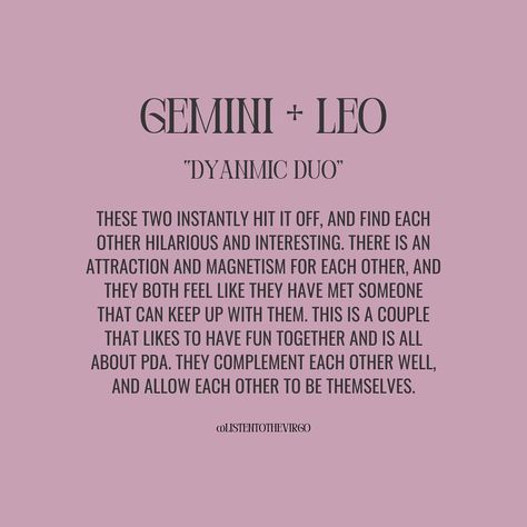 Gemini Love Compatibility + What Works 🤍 #Listentothevirgo Leo And Gemini Relationship, Gemini X Leo, Gemini Leo Compatibility, Gemini Sun Capricorn Moon, Gemini Love Compatibility, Leo And Gemini, Zodiac Gemstones, Gemini Relationship, Leo Relationship