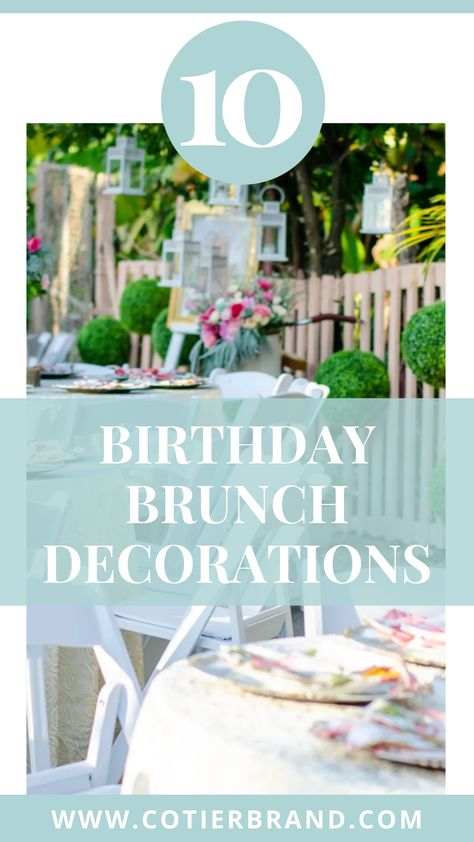 Whether you're a bad n boozy gal, or prefer something a little more chill, you'll be needing some kickass birthday brunch decoration ideas! Birthday Brunch Party Ideas Decor, Breakfast Party Decorations, Las Vegas Brunch, Birthday Toast, Brunch Celebration, Brunch Nyc, Outdoor Brunch, 81st Birthday, Brunch Cake