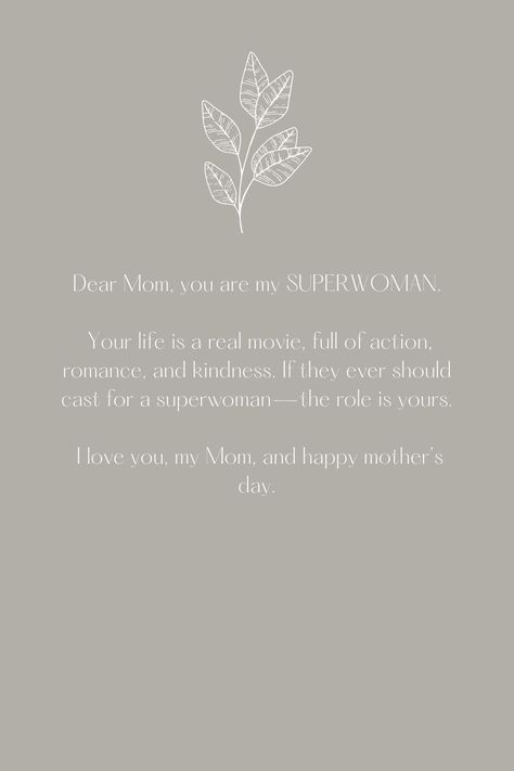 Dear Mom, Happy Mother’s Day. “Yes, sometimes simple words do the magic. There is nothing more powerful than hugging your mom with your two arms. And whisper: “Mom, I love you.” Messages For Mother, Message For Mother, Beautiful Messages, You Are My Forever, I Never Lose, Express Your Feelings, Blog Challenge, Sometimes I Wonder, Dear Mom