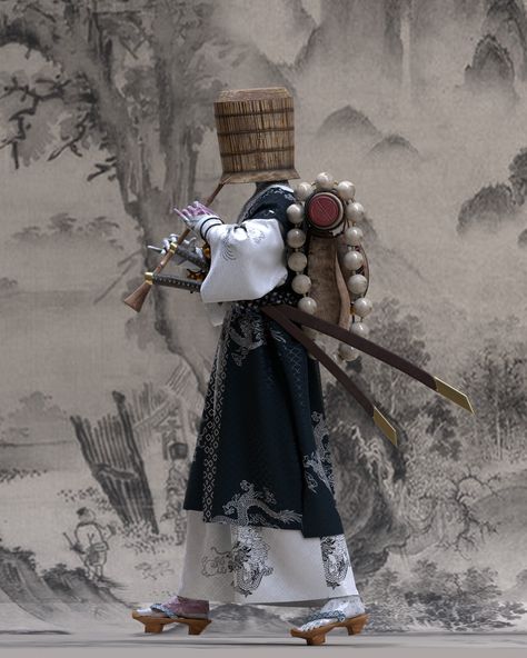 Medieval Japanese Clothing, Japanese Traditional Shoes, Mongolia Clothing, Shakuhachi Flute, Japanese Armour, Japanese Emperor, Medieval Japanese, Traditional Japanese Clothing, Japanese Traditional Clothing