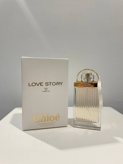 The Perfume Hub, [May 8, 2022 at 12:26 PM] CHLOE LOVE STORY EDP 75ML Love Story by Chloé is a Floral fragrance for women. Love Story was launched in 2014. The nose behind this fragrance is Anne Flipo. Top notes are Neroli, Pear, Bergamot, Grapefruit and Lemon; middle notes are Orange Blossom, Stephanotis, Rose, Peach and Black Currant; base notes are Musk, Cedar, Cashmirwood and Patchouli. Chloe Perfume Love Story, Love Story Chloe Perfume, Chloe Love Story Perfume, Perfume Wishlist, Chloe Perfume, Expensive Perfume, Love Store, Rose Peach, 23rd Birthday