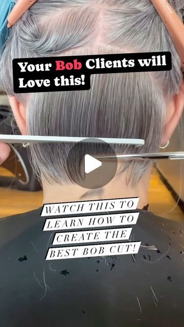 How To Stack Hair Bob Haircuts, Graduated Bobs Haircuts, Bob Haircut Angled, Short Bobs Back View, All Over Blonde Hair Color Short, Slightly Graduated Bob, Bob Hairstyles From The Back, Growing Short Hair Into A Bob, Back Of Short Bob Haircut