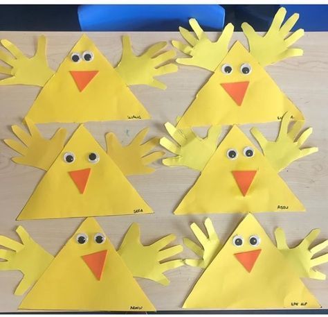 Crafts,actvities And Worksheets For Preschool,toddler And Kindergarten Shape Activities For Preschoolers, Kindergarten Easter, Preschoolers Activities, Triangles Activities, Shape Activities, Shape Activities Preschool, Easter Crafts Preschool, Easter Crafts For Toddlers, Halloween Crafts For Toddlers