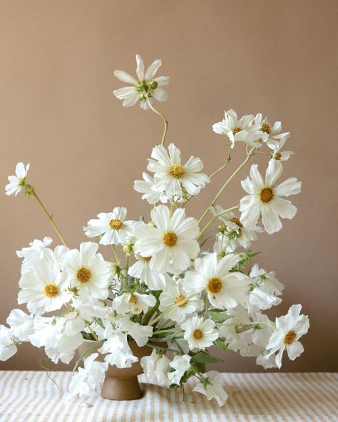 Katie White, Beautiful Bridal Bouquet, Cosmos Flowers, Fleur Design, Sweet Peas, Beautiful Flower Arrangements, Whimsical Wedding, Deco Floral, Seattle Wedding