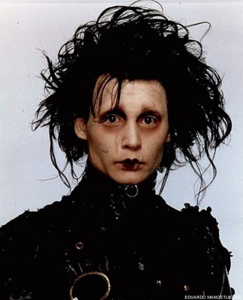 Johnny Depp Edward Scissorhands, Edward Scissor, Johnny Depp Characters, Photo Manga, جوني ديب, Tim Burton Characters, Scissors Hand, Baba Jaga, Johnny Depp Movies