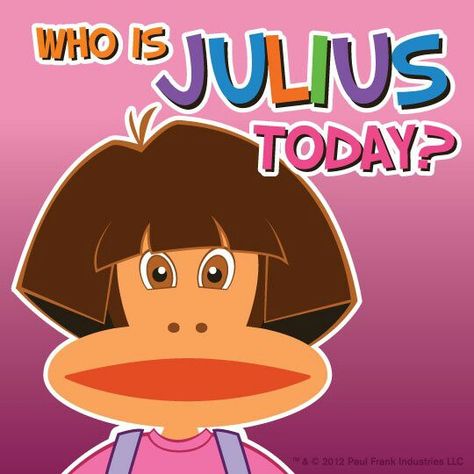 Who Is Julius Today, Paul Frank Julius, Julius The Monkey, Jack Paul, Paul Frank Monkey, Dorm Posters, Paul Frank, Sock Monkey, My Buddy