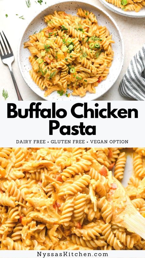 Chicken Pasta Gluten Free, Gluten Free Dairy Free Recipes Dinner, Chicken Recipes Dairy Free, Gluten Free Dairy Free Dinner, Dairy Free Pasta Recipes, Pasta Gluten Free, Dairy Free Cooking, Dairy Free Recipes Dinner, Dairy Free Pasta