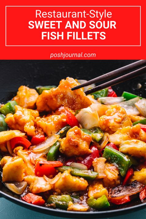 Filipino Sweet And Sour Fish, Sweet Sour Fish Fillet, Sweet Sour Fish Recipes, Fish Sauce Recipe Stir Fry, Sweet And Sour Fish Filipino, Asian Fish Recipes Chinese Food, Stir Fry Fish Recipes, Sweet Fish Sauce Recipe, Recipes For Fish Fillets