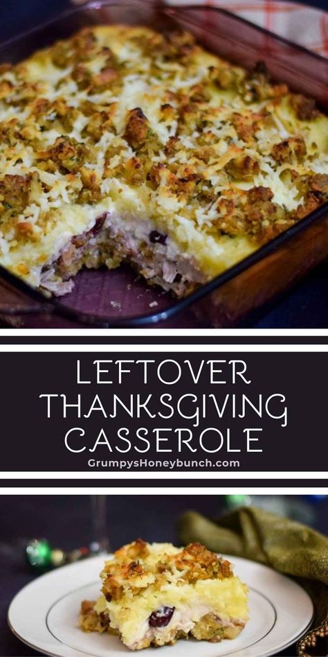 Leftover Thanksgiving Casserole, Leftover Thanksgiving Turkey Recipes, Thanksgiving Leftover Casserole, Thanksgiving Soups, Thanksgiving Casserole Recipes, Turkey Casserole Recipe, Leftover Turkey Casserole, Christmas Casserole, Thanksgiving Casserole