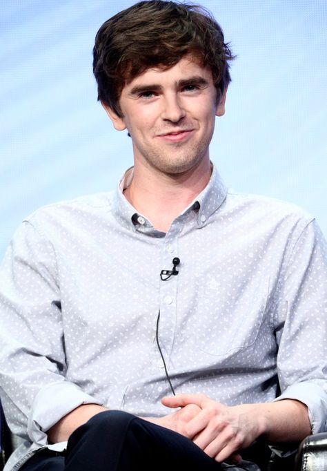 Freddie Highmore Facts | POPSUGAR Celebrity Antonia Thomas, Norman Bates, Freddie Highmore, Gq Men, Palace Hotel, Child Actors, Evan Peters, Good Doctor, In The Spotlight