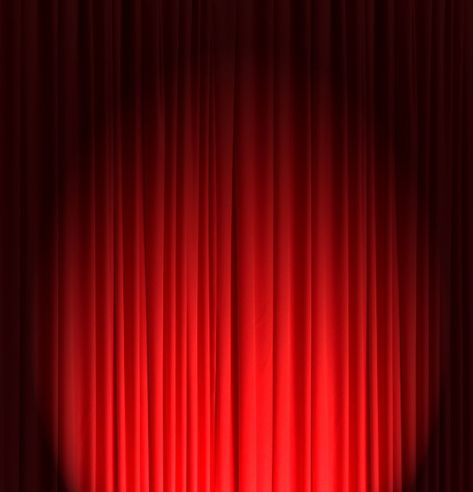 Theatre Curtains Aesthetic, Red Curtain Aesthetic, Article Aesthetic, Red Curtain Backdrop, Linear Painting, Red Curtain Background, Blonde Hair Curtain Bangs, Curtain Wallpaper, Curtain Ideas For Living Room