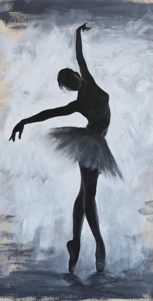 Ballerina Art Paintings, Dancer Tattoo, Ballet Drawings, Ballerina Drawing, Ballet Painting, Ballerina Painting, Dancing Drawings, Ballerina Art, Silhouette Painting